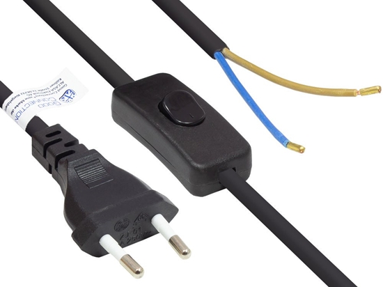 Picture of Alcasa Alcasa P0386-S015 kabel zasilajce Czarny 1,5 m Wtyczka zasilajca typu C