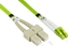 Picture of Alcasa LW-8005LS5 kabel InfiniBand / wiatowodowy 0,5 m LC SC Zielony