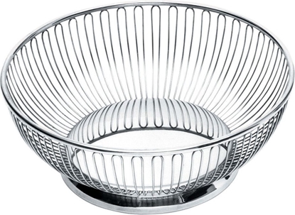 Picture of Alessi 826/24 Round Wire Basket Stainless Steel