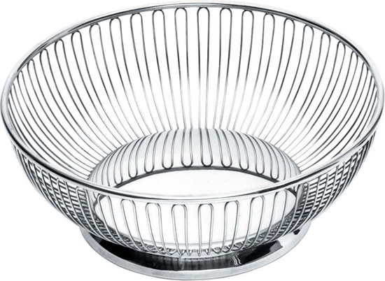 Picture of Alessi 826/24 Round Wire Basket Stainless Steel