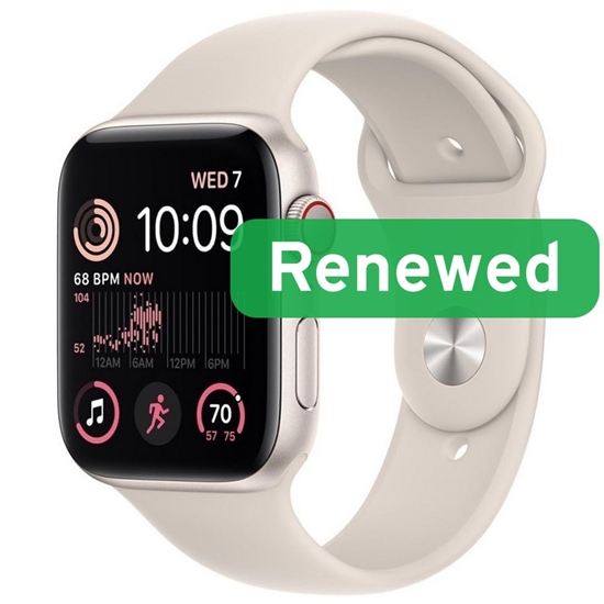 Изображение Apple Renewed Grade A++ | Apple Watch SE2 LTE 40mm | Starlight