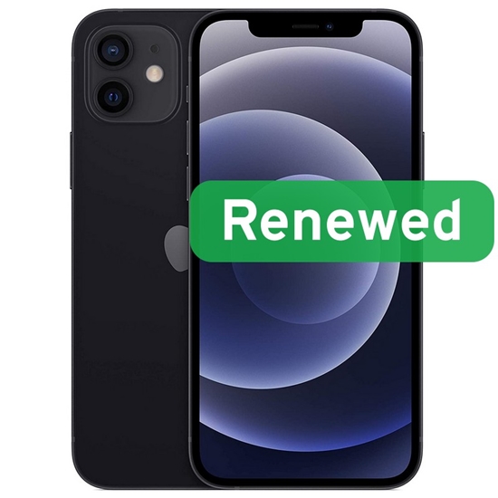 Изображение Apple Renewed Grade B | Apple iPhone 12 | Black | 6.1 " | Super Retina XDR | A14 Bionic | 4 GB | 64 GB | iOS