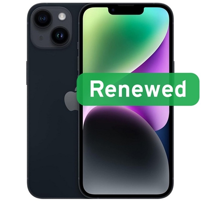 Attēls no Apple Renewed Grade C | Apple iPhone 14 | Midnight | 6.1 " | Super Retina XDR OLED | 256 GB | 5G | iOS