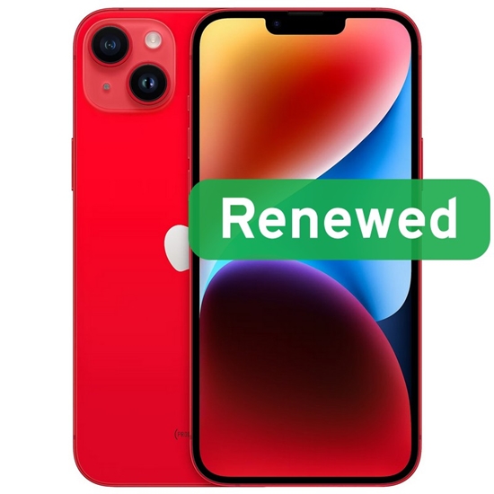 Picture of Apple Renewed Grade C | Apple iPhone 14 | Red | 6.1 " | Super Retina XDR OLED | 128 GB | 5G | iOS