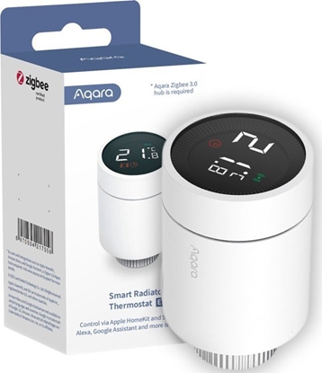 Attēls no Aqara Radiator Thermostat E1 White SRTS-A01(Atv.iepak.)