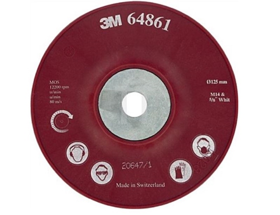 Изображение Atbalsta plātne 3M A64861; 125 mm