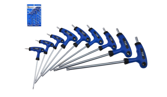 Picture of Atslēgu komplekts Geko G30587; 9 gab.