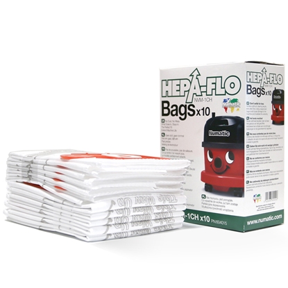 Изображение Auduma putekļu maisiņš Numatic 42116OS; Numatic NVM 1CH Henry/James; 10 gab.