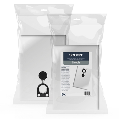 Изображение Auduma putekļu maisiņš SQOON 42190-5; Starmix FBV 25/35; 5 gab.
