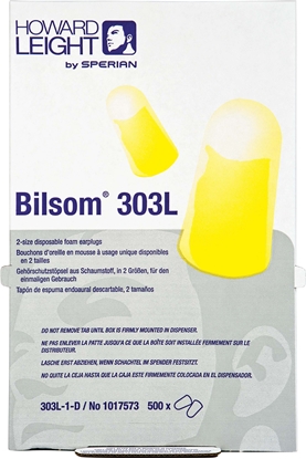 Изображение Ausu aizbāžņi HONEYWELL BILSOM 303L; 500 gab.