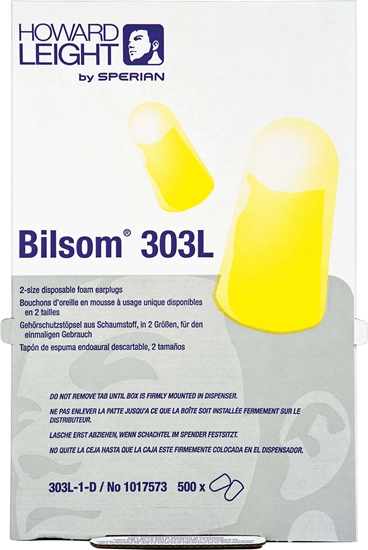 Изображение Ausu aizbāžņi HONEYWELL BILSOM 303L; 500 gab.