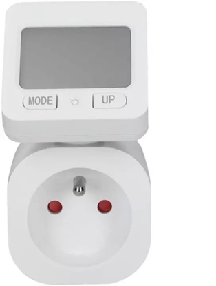 Изображение Avatto Vieda przekanik Wi-Fi 6 230Vac 8A MINI z pomiarem mocy TUYA / Smart Life WSM20-W1 (6976037363231)