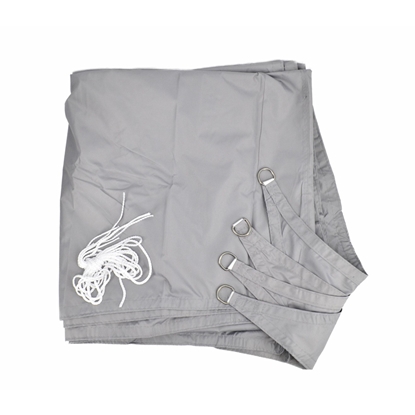 Attēls no AWTools agiel przeciwsoneczny 3x4 m, szary, prostokt