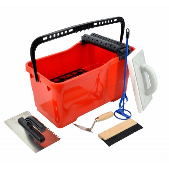 Изображение AWTools AWTOOLS ZESTAW GLAZURNICZY Z WIADREM AW30345