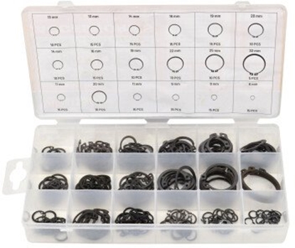 Изображение AWTools PIERCIENIE SEGERA ZEW/WEW 225szt. MIX