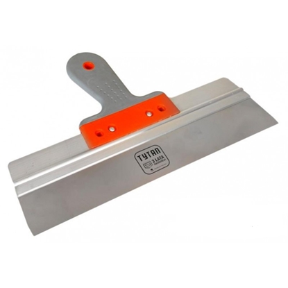 Изображение AWTools Szpachla nierdzewna fasadowa z uchwytem gumowym 60 x 360mm (AW30260)