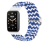 Attēls no BARIDED STRAP MI BAND 7 PRO| M7 PRO (7) BLUE AND W