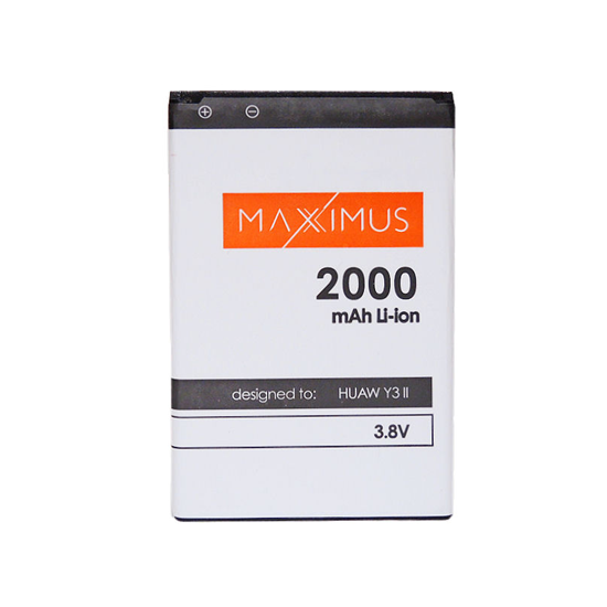 Изображение BAT MAXXIMUS HUAWEI Y3 II 2000 mAh  HB505076RBC