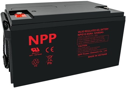 Attēls no Battery 12V 65Ah Pb GEL (gel) T14(M6) NPP