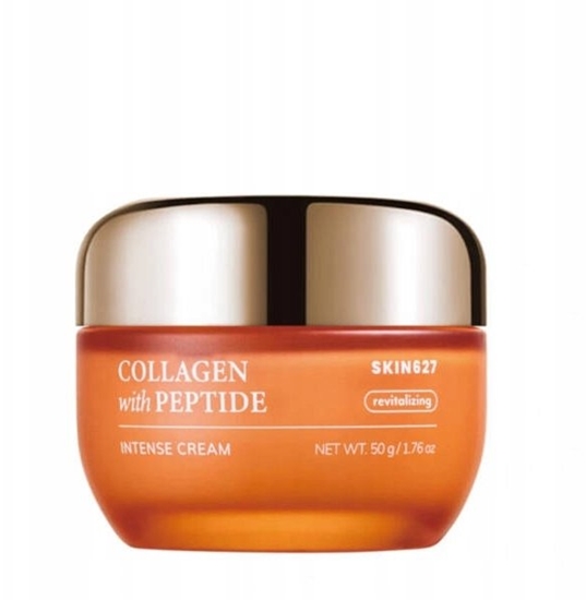 Picture of Bergamo SKIN627_Collagen With Peptide Intense Cream rzeciwstarzeniowy krem do twarzy 50g