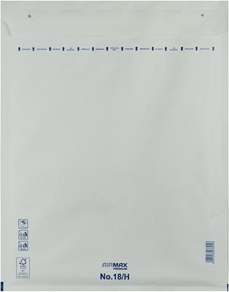 Attēls no Bnt Office Bobbelkuvert Airmax 18/H W8 290x370 biay 100stk