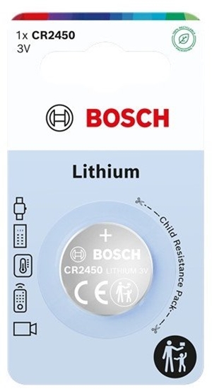 Picture of Bosch Bateria CR2450 litowa 1 szt blister