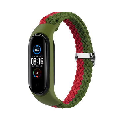 Picture of BRAIDED BAND SMART BAND M3|M4|M5|M6 GREEN-RED