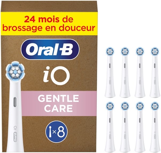 Picture of Braun Oral-B iO Gentle Clean Replacement Brush x8