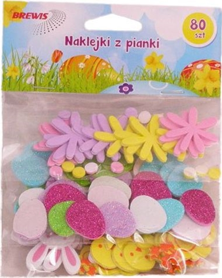 Picture of BREWIS Naklejki z pianki BREWIS Wielkanocne PVE 03 Brewis