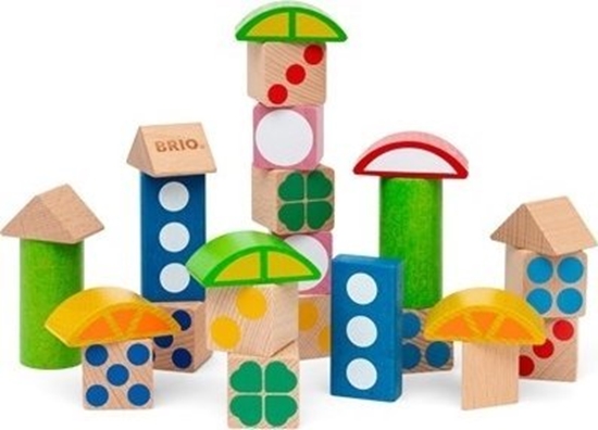 Picture of Brio BRIO 30112 Building blocks with patterns (25 pcs)