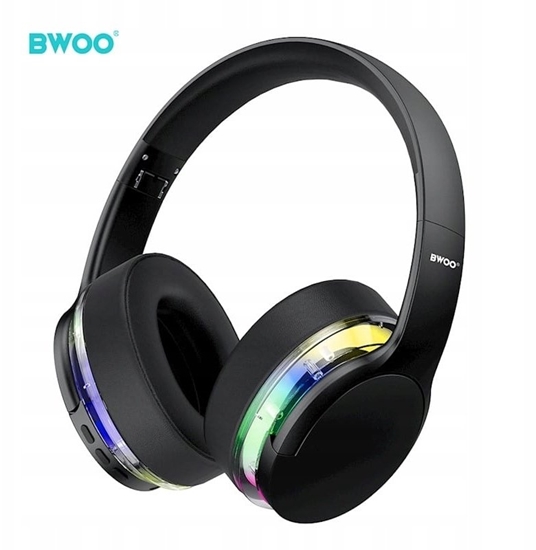 Picture of BWOO BW587 nauszne suchawki bezprzewodowe ANC czarne