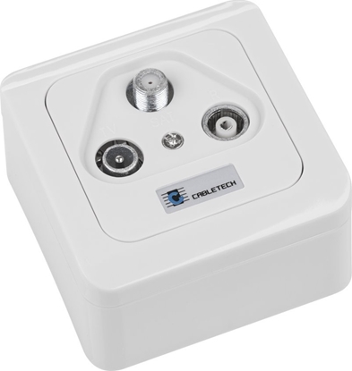 Picture of Cabletech Gniazdo abonenckie RTV-SAT Cabletech kocowe