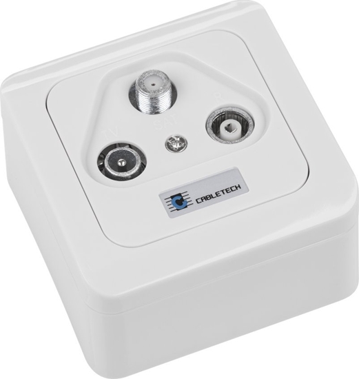 Picture of Cabletech Gniazdo abonenckie RTV-SAT Cabletech kocowe