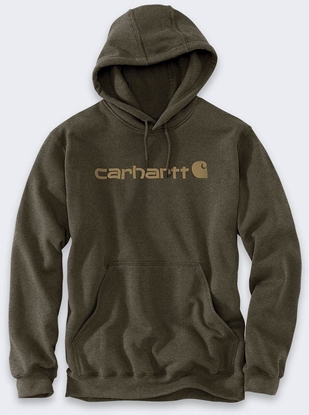 Изображение Carhartt Bluza Carhartt Marquette Logo BURNISHED LOGS HEATH