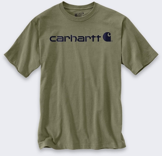 Изображение Carhartt Koszulka Carhartt Dearborn Relaxed Logo DUSTY OLIV