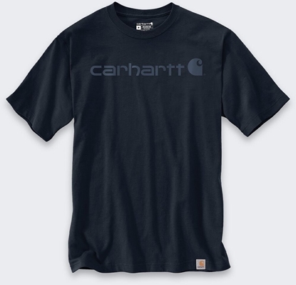 Изображение Carhartt Koszulka Carhartt Dearborn Relaxed Logo NAVYDARK B