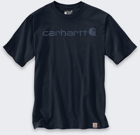 Изображение Carhartt Koszulka Carhartt Dearborn Relaxed Logo NAVYDARK B