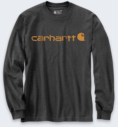 Изображение Carhartt Koszulka Carhartt Dearborn Relaxed LS Logo CARBON