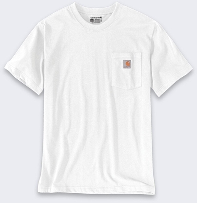 Изображение Carhartt Koszulka Carhartt Dearborn Relaxed Pocket WHITE