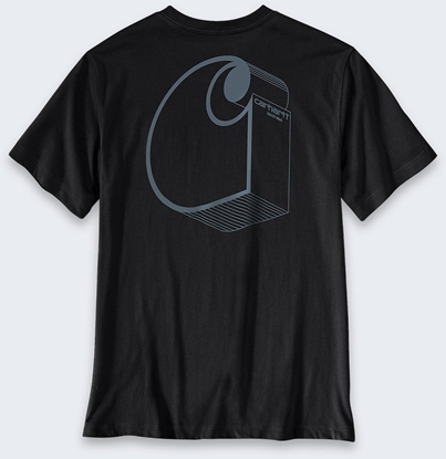 Изображение Carhartt Koszulka Carhartt Irvine 3D Logo BLACK