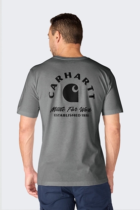Picture of Carhartt WIP Koszulka Carhartt Irvine Work WEATHERED ASH HEATHE