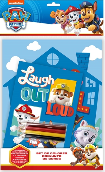 Picture of Cass film Psi Patro. Zestaw do kolorowania, Bloczki