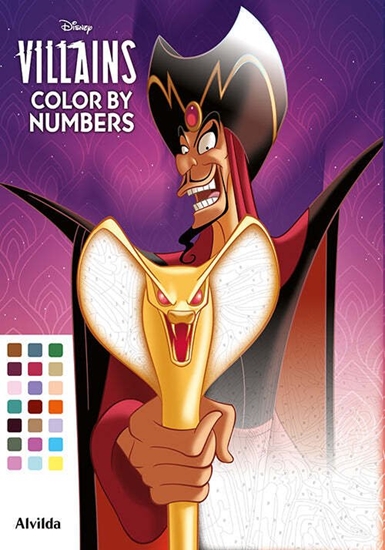 Picture of Centennial Books Color by Numbers - Villains