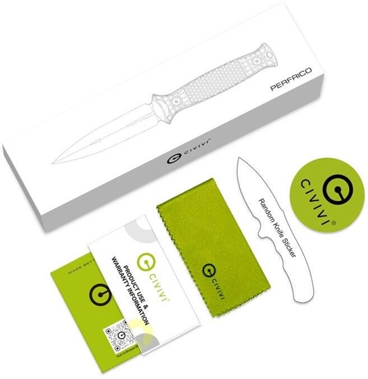 Picture of CIVIVI Nó CIVIVI Fixed Perfrico 14C28N G10 Black