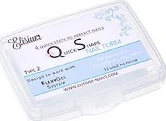 Picture of Claresa elisium formy do przeduania paznokci typ 2 24 szt