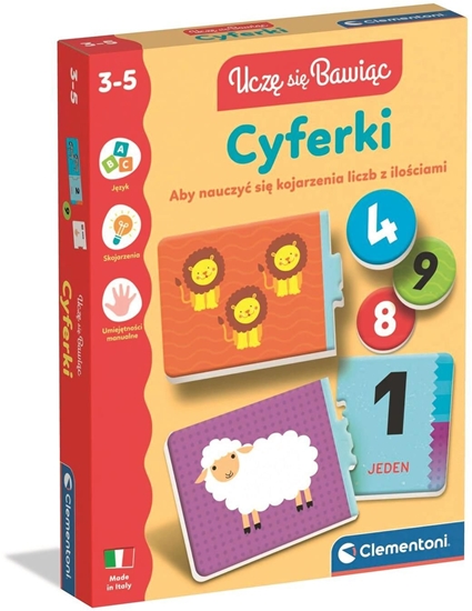 Picture of CLE Ucz si bawic! Cyferki 50420