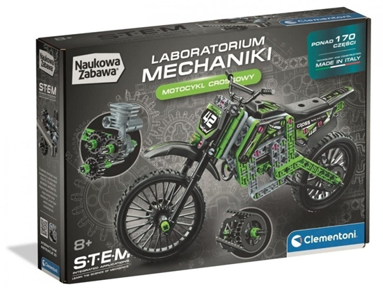 Изображение Clementoni Laboratorium Mechaniki - Motocykl Crossowy