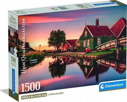 Picture of Clementoni Puzzle Compact Zaanse Schans 1500 elementów (31734)