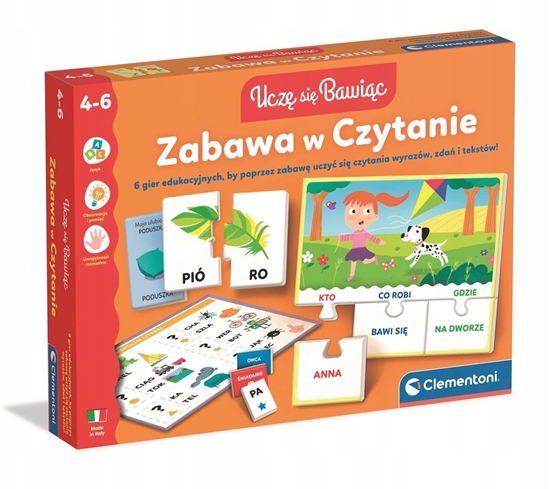Изображение CLM ZABAWA W CZYTANIE 4-6L 50425 PUD12