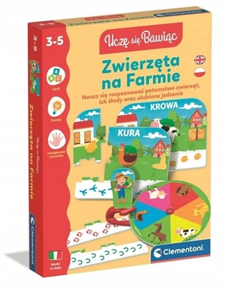 Picture of CLM ZWIERZETA NA FARMIE GRA EDUK 3-5L 50433 PUD